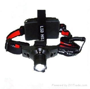 CREE Q5 260 lumens Zoomable 3 modes Headlamp