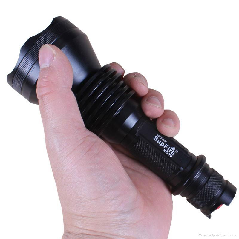 1200lumens CREE T6 5 light modes Led Flashlight 2