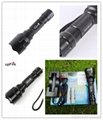 Rechargeable Metal Cree Q5 5 MODES Flashlight 5
