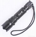 Rechargeable LED Flashlight with Car