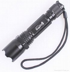 Rechargeable LED Flashlight with Car Charger