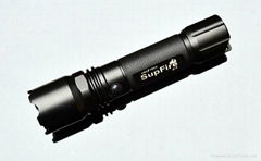 18650 lithium Battery LED flashlight