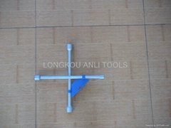 Cross Rim Wrench With Plastic Pad