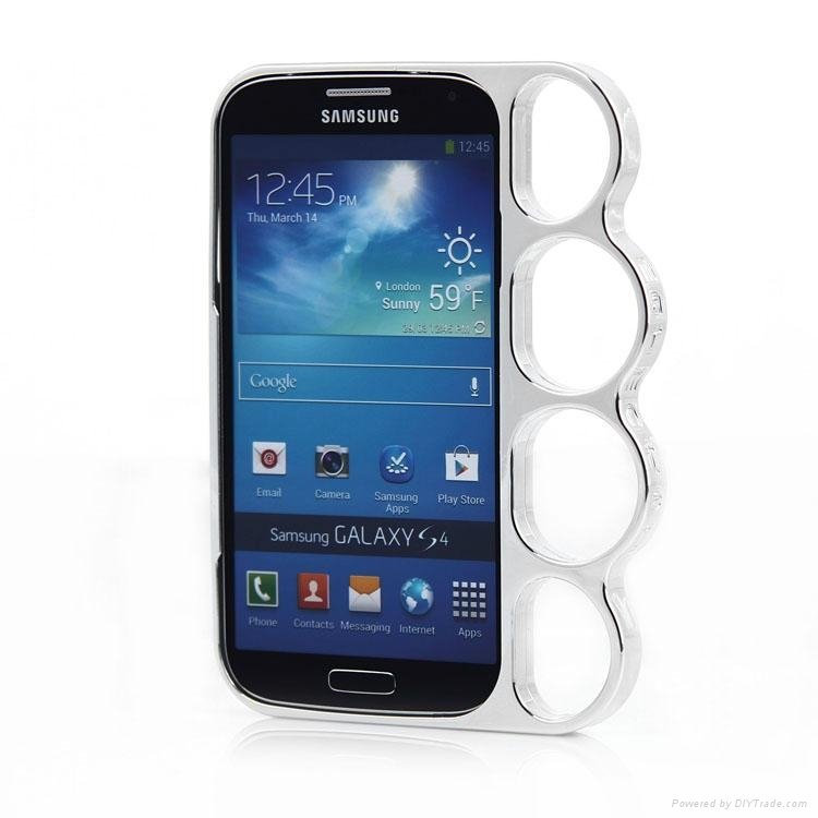 2013 New Knuckle Phone Bumper case for Samsung Galaxy S4 i9500 2