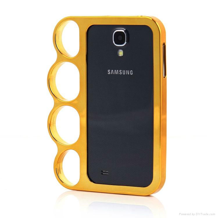 2013 New Knuckle Phone Bumper case for Samsung Galaxy S4 i9500 3