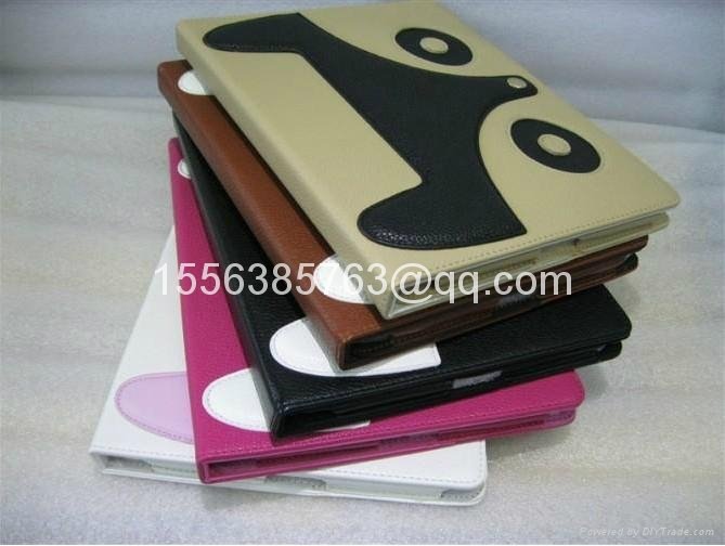 Cute Naughty Little Fox Case Leather Stand Magnetic Smart Case  for iPad 2/3/4 3