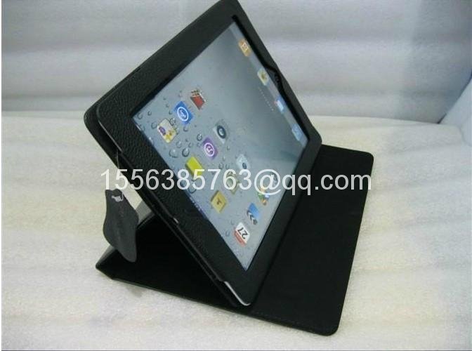 Cute Naughty Little Fox Case Leather Stand Magnetic Smart Case  for iPad 2/3/4 4