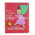PonyBrown Case for iPad 2/3/4 Leather