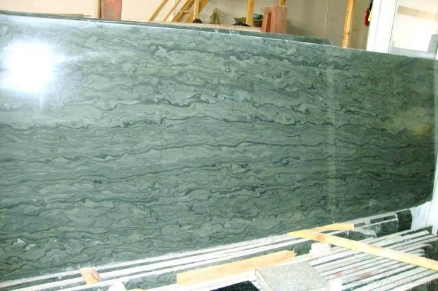 Green wood grain marble big slab 2