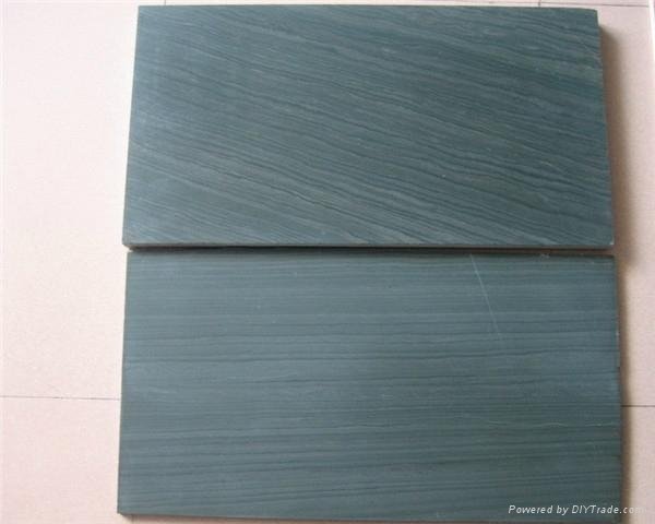 Green wood grain marble big slab 3