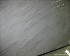 Vara cloudy gray polished marble slab