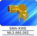 SMA female connector with right angle