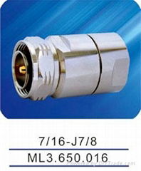 7/16 male connector