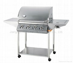 Stainless steel gas bbq grill