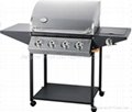 Outdoor gas bbq grill