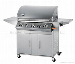 5 burner gas bbq grill