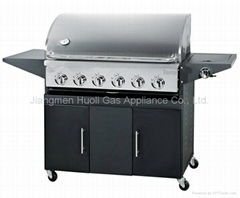 Spray paint gas bbq grill (6 burner)