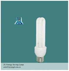 2u CFL,energy saving lamp,12mm tube