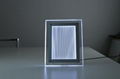 backlit LED crystal slim light box 3