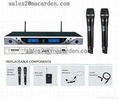 Professional UHF Infrared Wireless Microphone System MC-9009