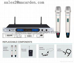 Professional UHF Infrared Wireless Microphone System MC-9007