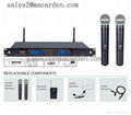 Professional UHF Infrared Wireless Microphone System MC-8008 1