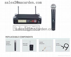 Professional UHF Infrared Wireless Microphone System SLX4