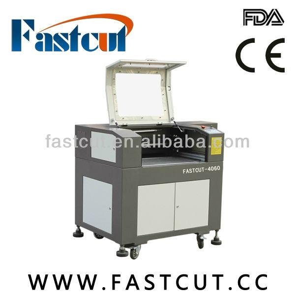 laser engraving machine 4060 CE FDA for rubber cloth