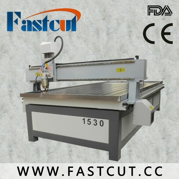 T slot table cnc milling machine for stone engraving cutting