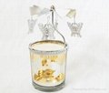 glass cup windmill candle holder 2