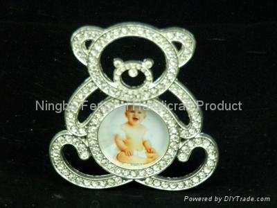 Kirsite photo frame for baby