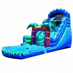 Jungle Adventure Inflatable Slide