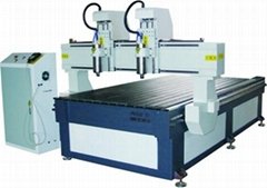GF-1325Multi Independent spindle wood carving cnc router machine china exporter