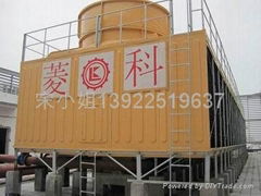 Glass fiber reinforced plastic cooling tower