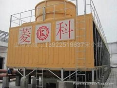 Supply countercurrent cooling tower