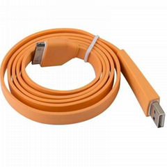 colorful wide-band data cable for iphone  