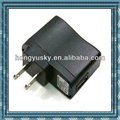 US plug 5V 500mA ac to dc power adapter   1