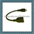 Convenient compact and connect two mobile phone female micro usb to male micro u 1