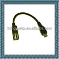 Convenient compact and connect two mobile phone female micro usb to male micro u 2