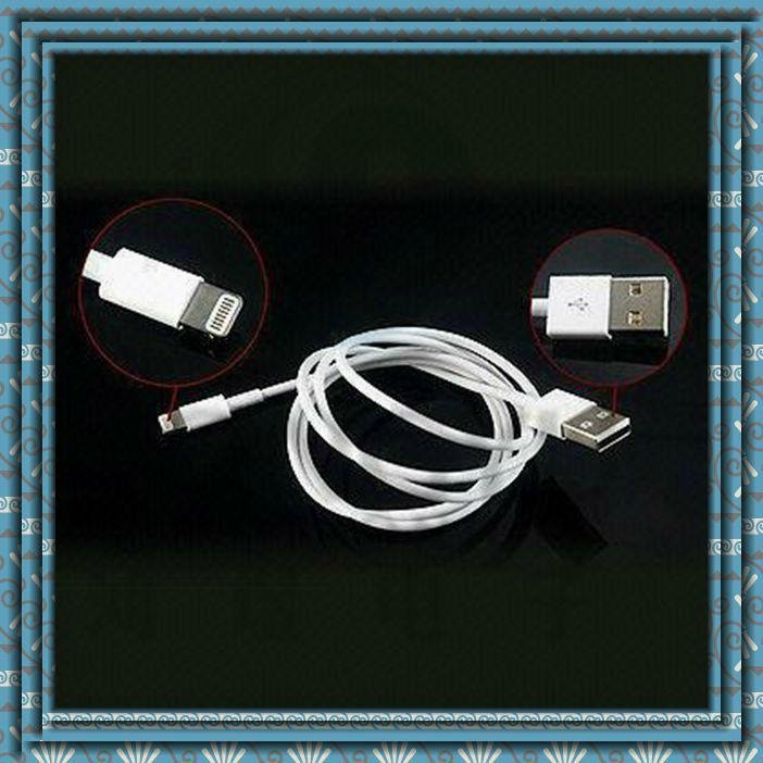 1 meter white 8 pin factory price data cable for apple iphone  
