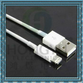 1 meter white 8 pin factory price data cable for apple iphone   2