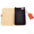 Hot stylish wallet leather case for samsung galaxy s4 i9500 4