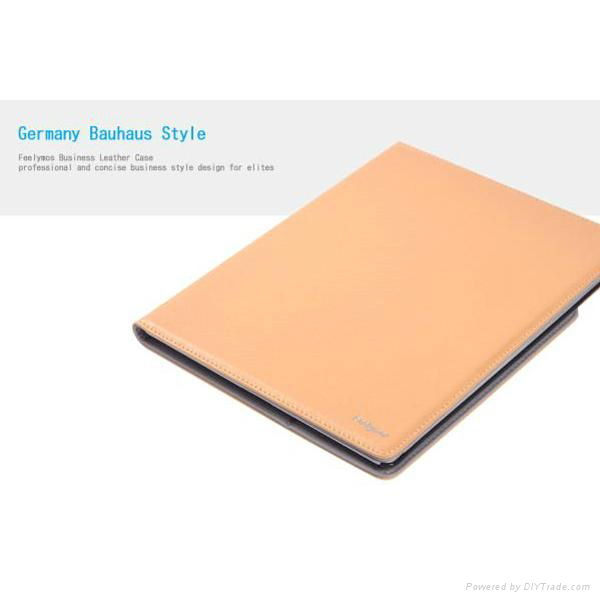 smart genuine leather case for iPad 2