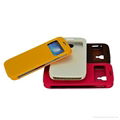 S view cover flip leather case for samsung galaxy S4 i9500 with dormancy holster