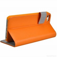 hot selling wallet case for iPhone 5