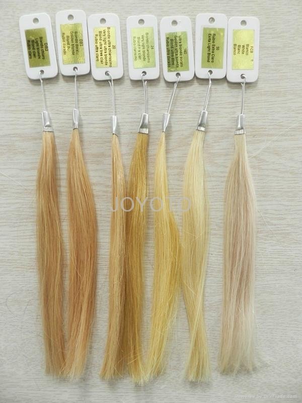 human hair color ring color chart 2