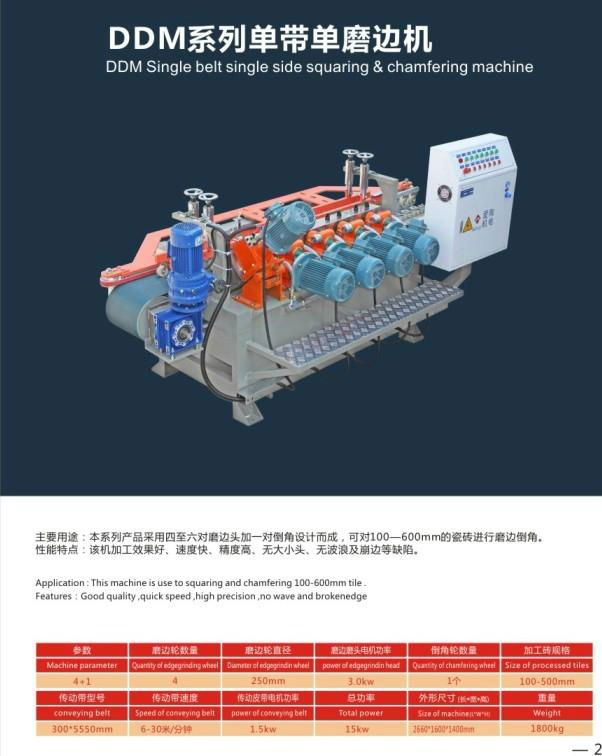 squaring and chamfering machine