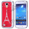 Newest Diamond Eiffel Tower Aluminium Hard Cover Case for Samsung Galaxy S4 Mini 2