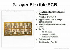 Two Layers flexible pcb