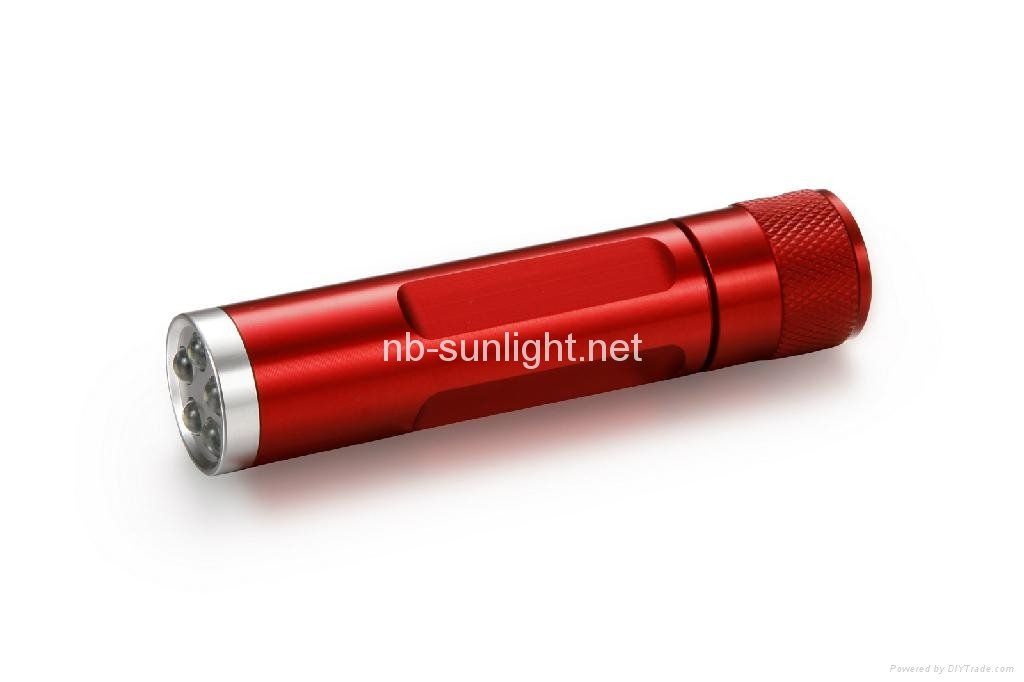 5-LED Aluminium Flashlight